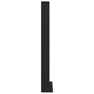 CD skříň Černý dub 101 x 23 x 177,5 cm Kompozitní dřevo - obrázek 7