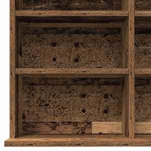 CD skříň Staré dřevo 101 x 23 x 177,5 cm Kompozitní dřevo - obrázek 8