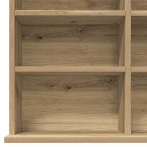 CD skříň Artisanový dub 101 x 23 x 177,5 cm Kompozitní dřevo - obrázek 8