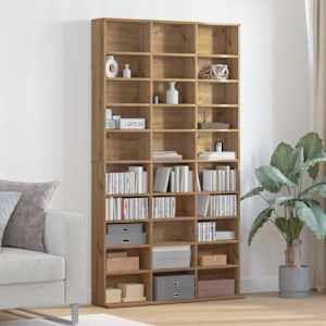 CD skříň Artisanový dub 101 x 23 x 177,5 cm Kompozitní dřevo - obrázek 1
