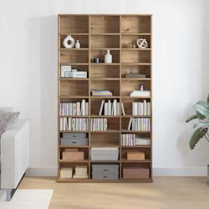 CD skříň Artisanový dub 101 x 23 x 177,5 cm Kompozitní dřevo - obrázek 4