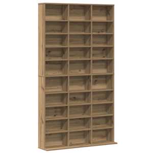 CD skříň Artisanový dub 101 x 23 x 177,5 cm Kompozitní dřevo - obrázek 2