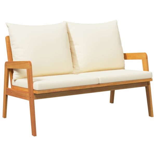 vidaXL Aiapink padjaga &Otilde;lilahus 115 x 65 x 71 cm Tugev akatsiapuu