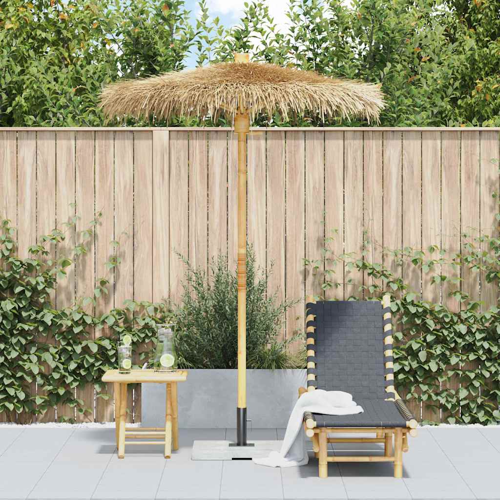 vidaXL Paraplu Tiki met klamboe 150 cm bamboe afbeelding