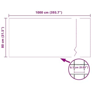 Síť proti hmyzu Bílá 80 x 1000 cm Skelný polyester - obrázek 8