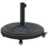 vidaXL P&auml;ikesevarju jalg 15.6 kg Must Raud Ring