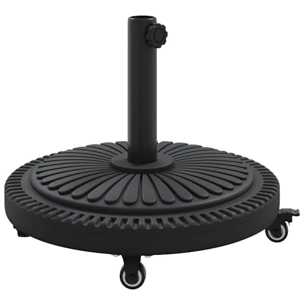 vidaXL P&auml;ikesevarju jalg 15.6 kg Must Raud Ring