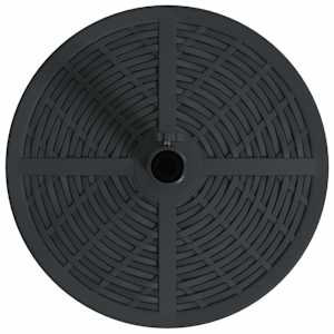 Základna pro slunečník Art Deco Černá Ø 45 x 39,5 cm Železo - obrázek 8