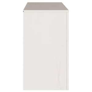 Servírovací skříň se zásuvkou Drammen Bílá 114 x 43 x 75,5 cm - obrázek 8