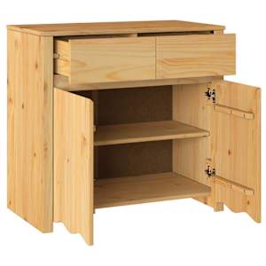 Servírovací skříň Drammen Dub 79 x 43 x 75.5 cm - obrázek 5
