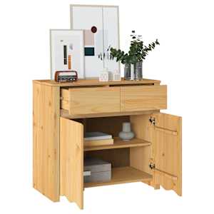 Servírovací skříň Drammen Dub 79 x 43 x 75.5 cm - obrázek 3