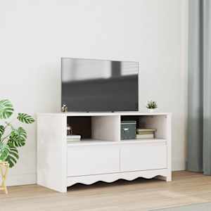 TV omarica Drammen Bela 99 x 43 x 55 cm Trden borov les