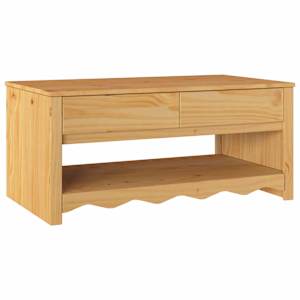 Konferenční stolek se zásuvkou Drammen Dub 99 x 55 x 45 cm - obrázek 2