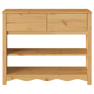 Konzolový stolek se zásuvkou Drammen Dub 89,5 x 37 x 73 cm - obrázek 7
