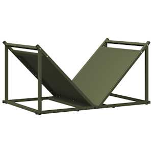 vidaXL k&uuml;ttepuude rest, 70x43x34,5 cm, k&uuml;lmvaltsitud teras