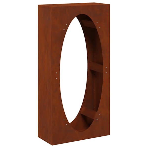 vidaXL K&uuml;ttepuude riiul 50x23x100 cm ilmastikukindel teras