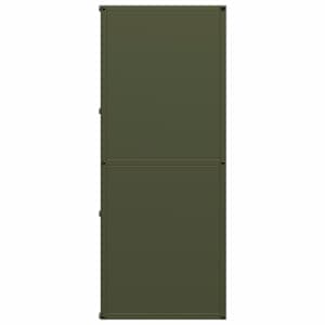 Stojan na palivové dřevo Olive Green Ocel válcovaná za studena - obrázek 6