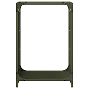 Stojan na palivové dříví Olive Green Ocel válcovaná za studena - obrázek 5