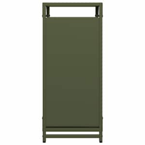 Stojan na palivové dříví Olive Green Ocel válcovaná za studena - obrázek 6
