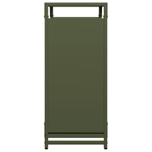 Stojan na palivové dřevo Olive Green Ocel válcovaná za studena - obrázek 6