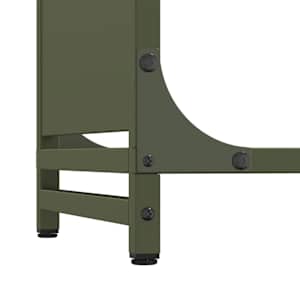 Stojan na palivové dřevo Olive Green Ocel válcovaná za studena - obrázek 8