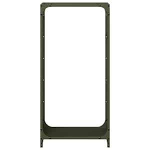 Stojan na palivové dříví Olive Green Ocel válcovaná za studena - obrázek 5