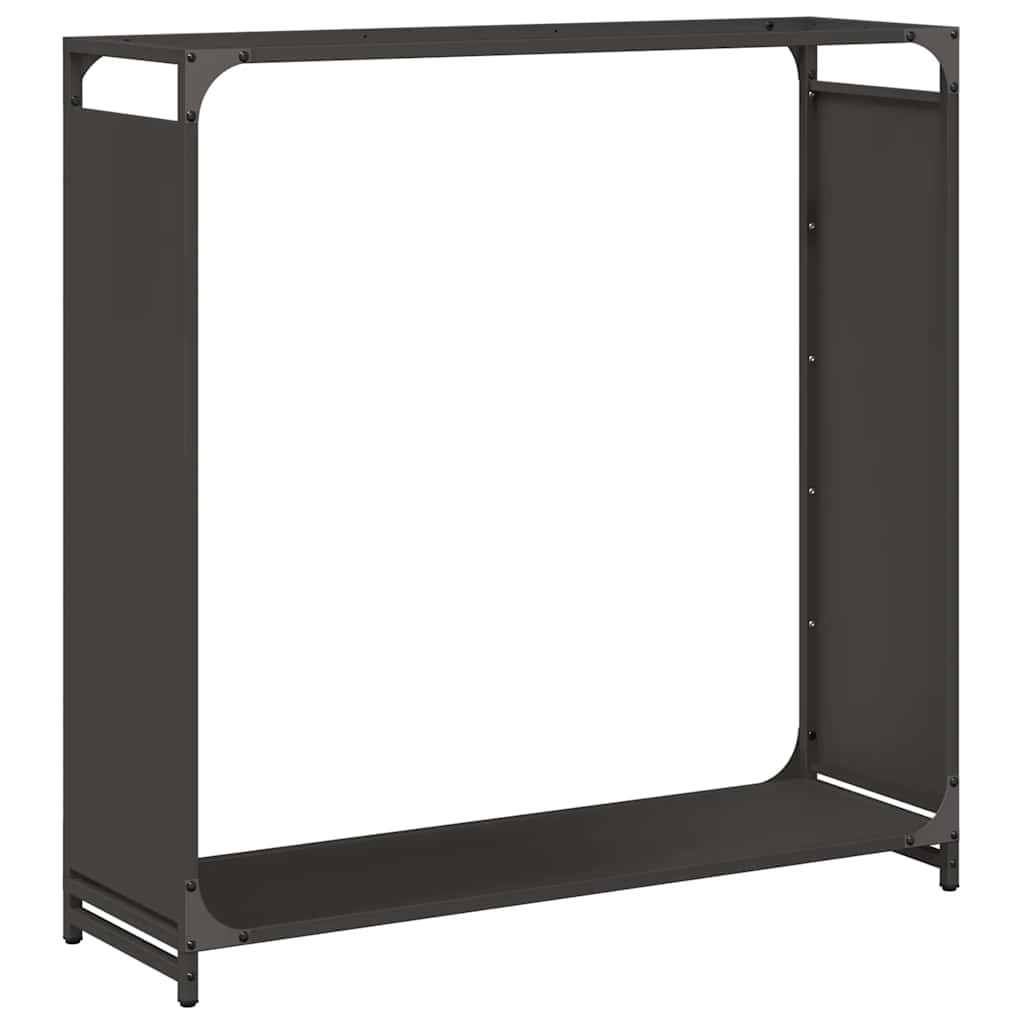 vidaXL Regál na krbové drevo, 90x28x90 cm, za studena lisovaná oceľ