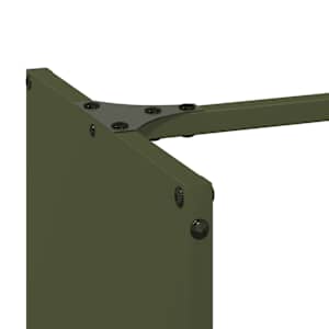 Stojan na palivové dřevo Olive Green Ocel válcovaná za studena - obrázek 7