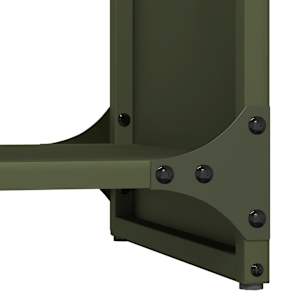 Stojan na palivové dřevo Olive Green Ocel válcovaná za studena - obrázek 8