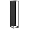 vidaXL K&uuml;ttepuurest must 25x25x100 cm k&uuml;lmvaltsitud teras