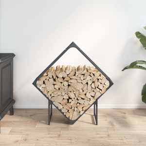 Stojan na palivové dřevo antracit Ocel válcovaná za studena - obrázek 3