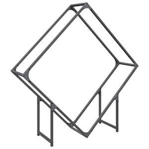 vidaXL k&uuml;ttepuurest antratsiit 100x25x100 cm k&uuml;lmvaltsitud teras