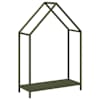 vidaXL K&uuml;ttepuurest oliivroheline 60x25x90 cm k&uuml;lmvaltsitud teras