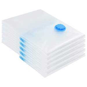 Skladovací sáčky 5 pcs Transparentní a modrá 60 x 40 cm - obrázek 2