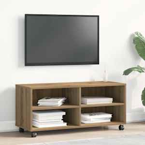 TV omarica Rjava 90 x 35 x 40.5 cm Konstruiran les