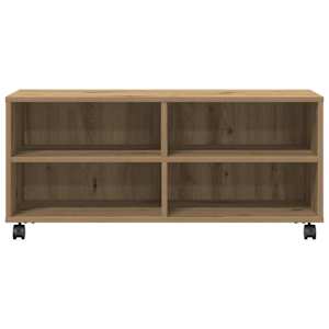 Televizní skříň 90 x 35 x 40.5 cm Hnědá Kompozitní dřevo - obrázek 5