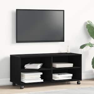 TV omarica Črna 90 x 35 x 40.5 cm Konstruiran les