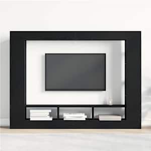 Televizní skříň Černý dub 152 x 22 x 113 cm Kompozitní dřevo - obrázek 4