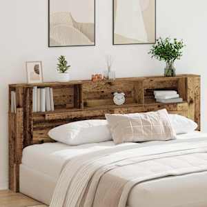 Posteljna glava Star les 220 x 18,5 x 102,5 cm Konstruiran les