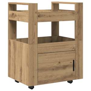 vidaXL K&ouml;&ouml;gik&auml;ru k&auml;sit&ouml;&ouml;tamm 60 x 45 x 80 cm Tehispuit