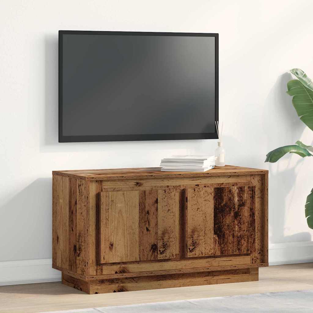 TV-Schrank Altholz 80x35x45 cm Holzwerkstoff