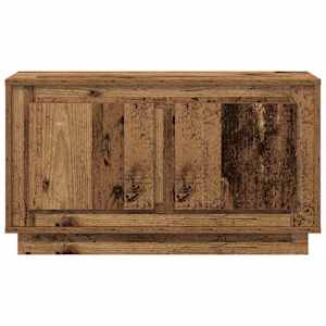 Televizní skříň Staré dřevo 80 x 35 x 45 cm Kompozitní dřevo - obrázek 6