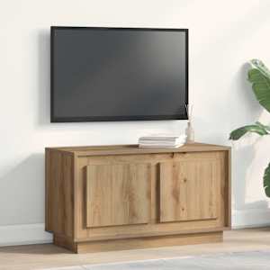 TV omarica artisan hrast 80 x 35 x 45 cm Konstruiran les