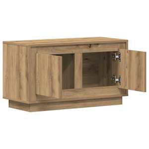 Televizní skříň 80 x 35 x 45 cm dub artisan Kompozitní dřevo - obrázek 5