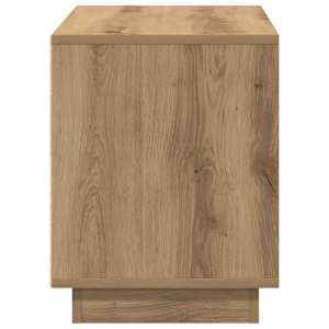 Televizní skříň 80 x 35 x 45 cm dub artisan Kompozitní dřevo - obrázek 7
