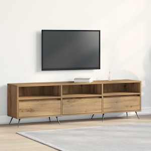 TV omarica artisan hrast 150 x 30 x 44,5 cm Konstruiran les