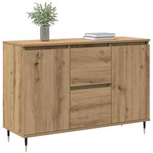 Servírovací skříň Artisanový dub 101,5 x 35 x 70 cm - obrázek 3