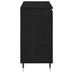 Servírovací skříň Černý dub 101,5 x 35 x 70 cm kompozitní dřevo - obrázek 7
