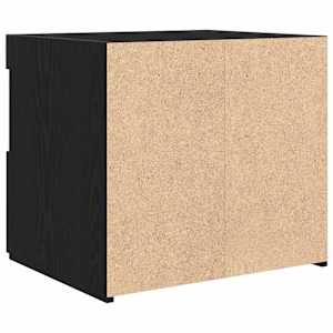 Noční skříňka 2 pcs Černý dub 50 x 40 x 45 cm kompozitní dřevo - obrázek 10