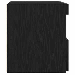 Noční skříňka 2 pcs Černý dub 50 x 40 x 45 cm kompozitní dřevo - obrázek 9